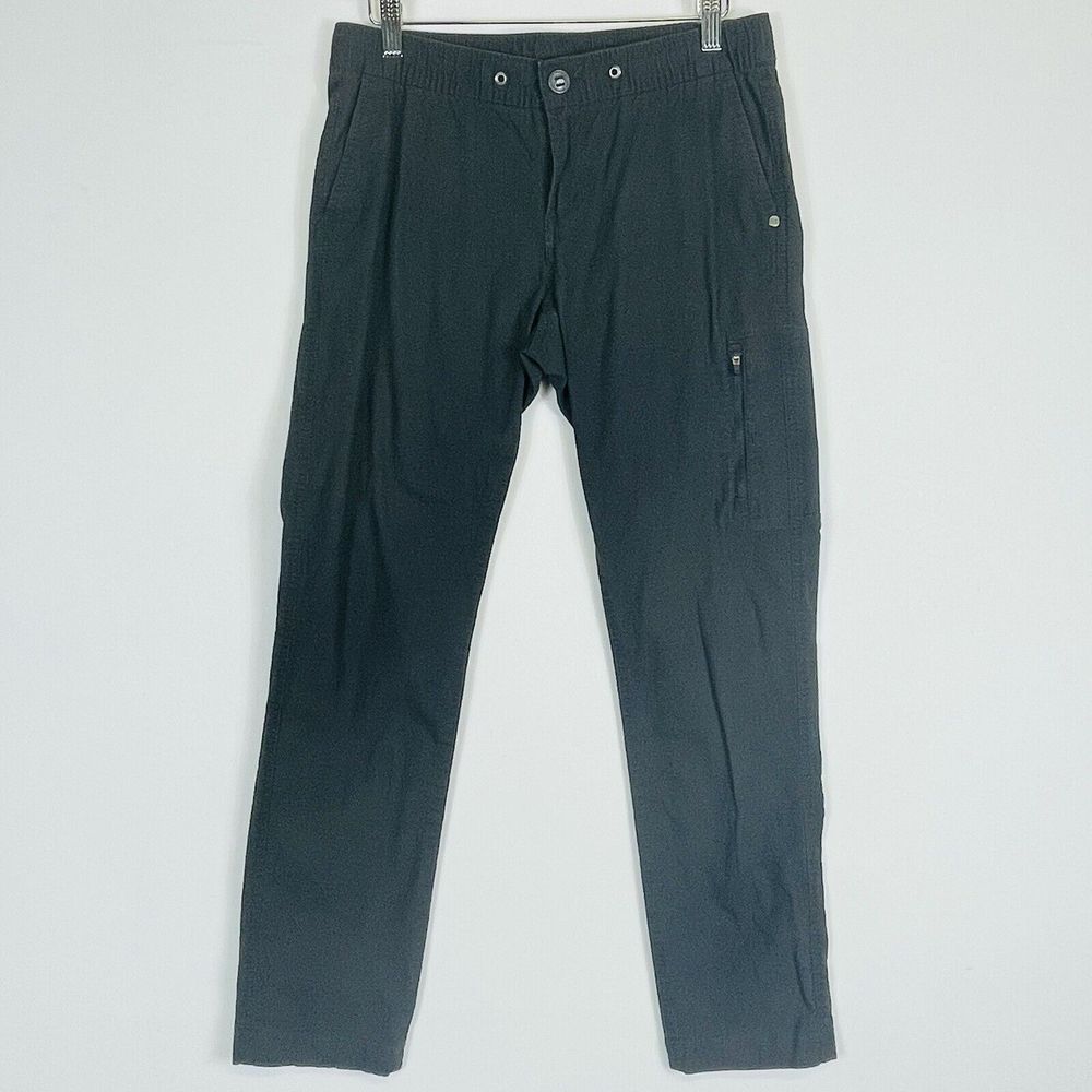 Vuori‎ Pants Womens Small Charcoal Grey Rip Stop Casual Active Gorpcore Travel